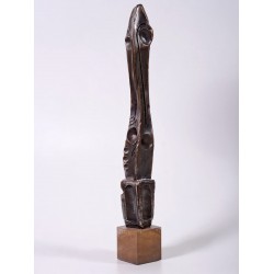 Stâlpnic III - sculptură în bronz, artist Liviu Bumbu